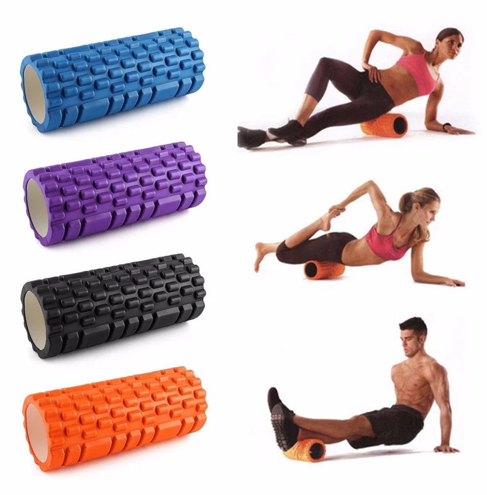 Textured Muscle Massage Foam Roller – Roll. Relax. Recover.