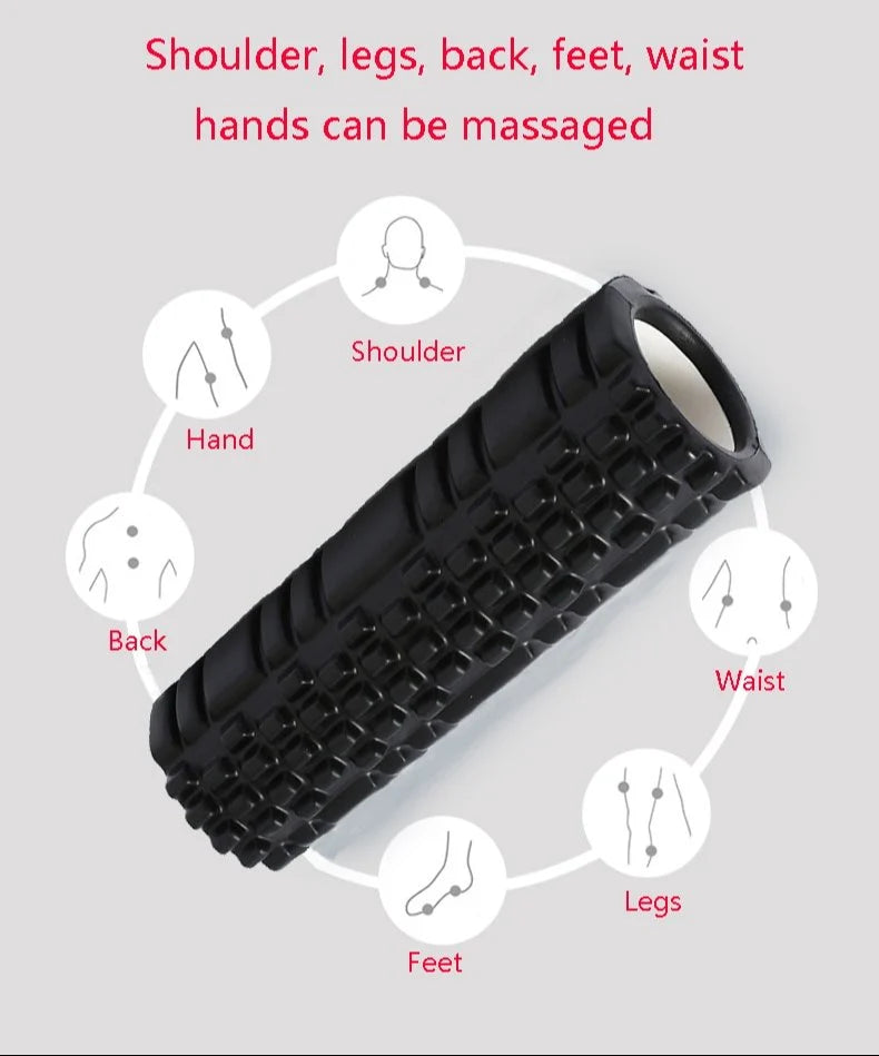 Textured Muscle Massage Foam Roller – Roll. Relax. Recover.