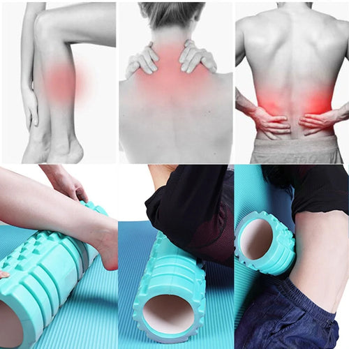 Textured Muscle Massage Foam Roller – Roll. Relax. Recover.